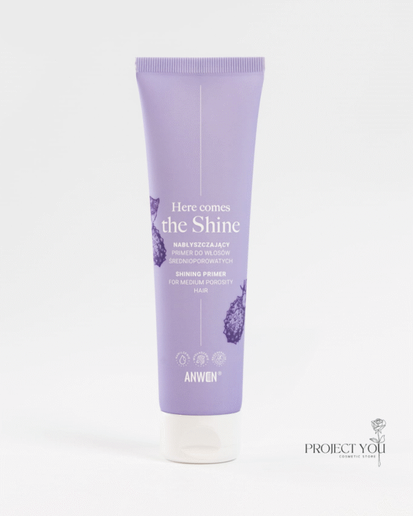 HERE COMES THE SHINE - Nabłyszczający primer do włosów średnioporowatych - 100ml