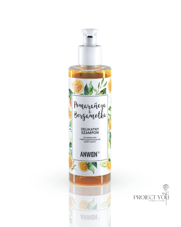 POMARAŃCZA I BERGAMOTKA - Szampon do normalnej i przetłuszczającej się skóry głowy 200ml.