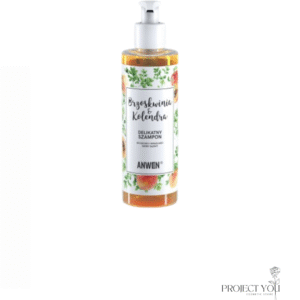 Szampon Brzoskwinia i Kolendra – do suchej i wrażliwej skóry głowy 200ml.